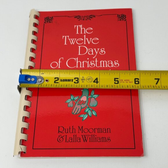 The Twelve Days Of Christmas Cookbook Spiral Bound Holiday Recipes - Picture 11 of 12